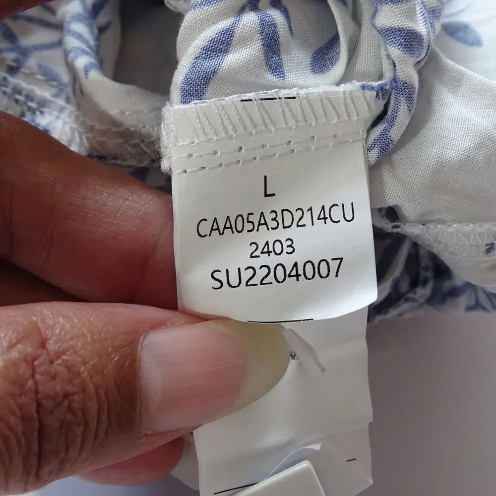Cupshe blue white
